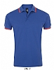 Polo Hombre Pasadena Sols - Color Royal/Coral